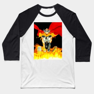 the mighty thor in valkyrie suit Baseball T-Shirt